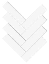 5x20 cm Süper Beyaz Düz Parlak 1.Kalite Seramik