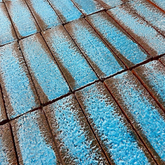 6.5x21x5 cm Terracotta Iceberg El Yapımı Dekor