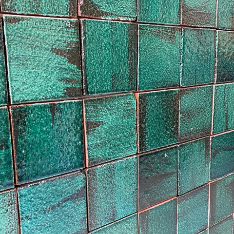 10x10 cm Terracotta Moss El Yapımı Dekor