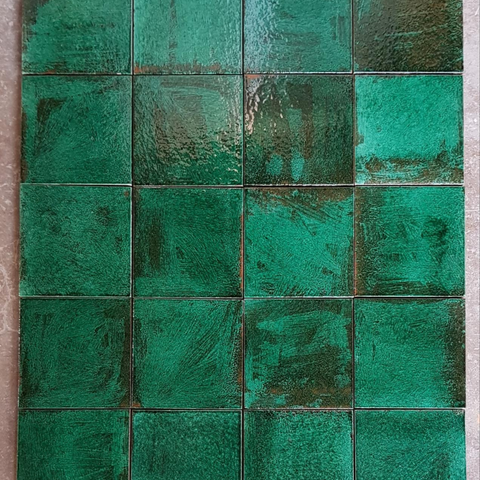 20x20 Cm Terracotta Moss El Yapımı Dekor
