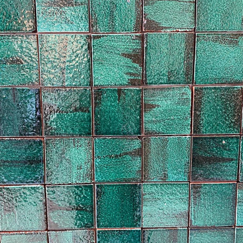 10x10 cm Terracotta Moss El Yapımı Dekor