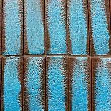6.5x21x5 cm Terracotta Iceberg El Yapımı Dekor