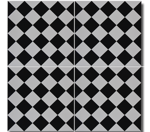 20x20 QÇ 006 Yer Çinisi El Yapımı Seramik